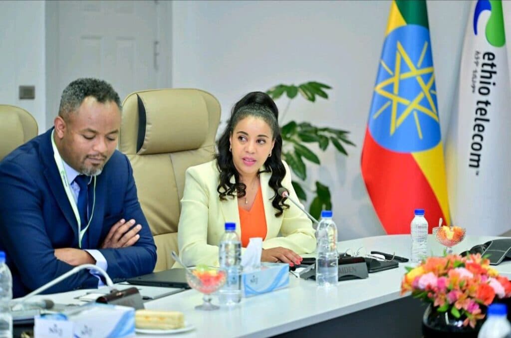 Ethiotelecom CEO, Firehiwot Tamiru